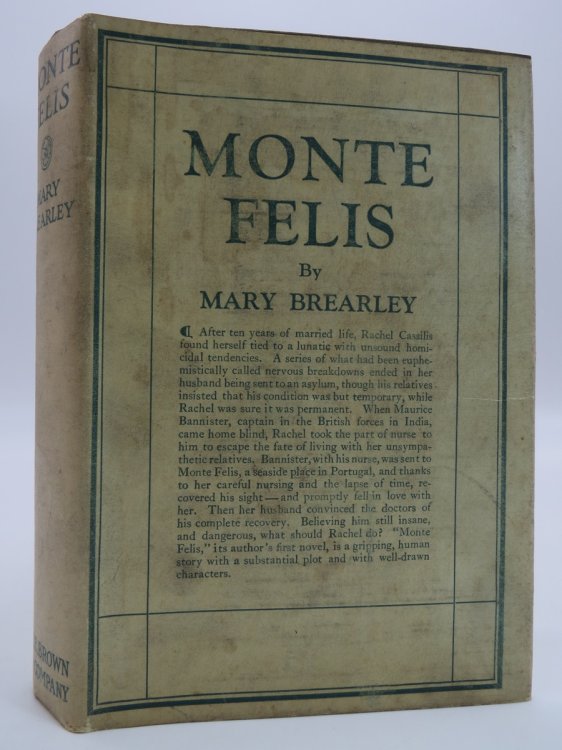 MONTE FELIS; (DJ Protected by a Brand New, Clear, Acid-Free Mylar Cover)