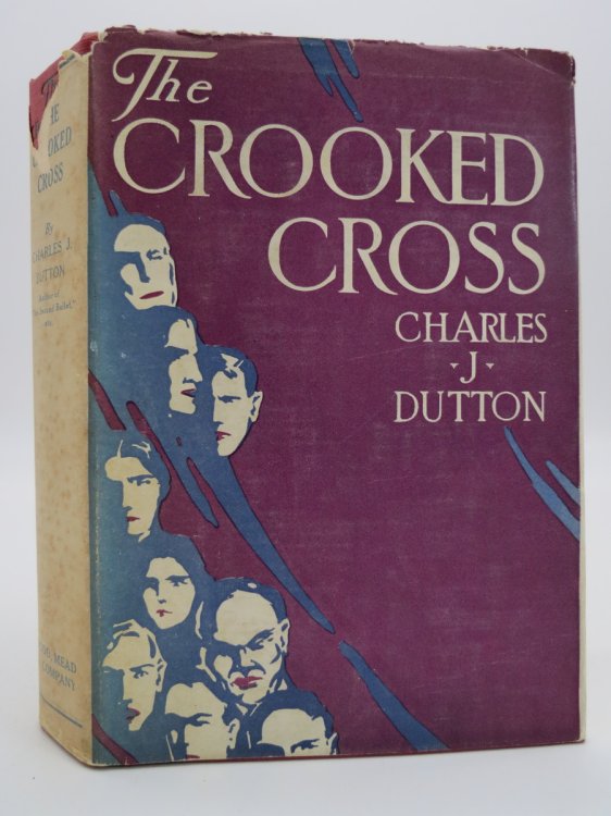 THE CROOKED CROSS (ART DECO DUST JACKET) ; (DJ Protected by a Brand New, Clear, Acid-Free Mylar Cover)