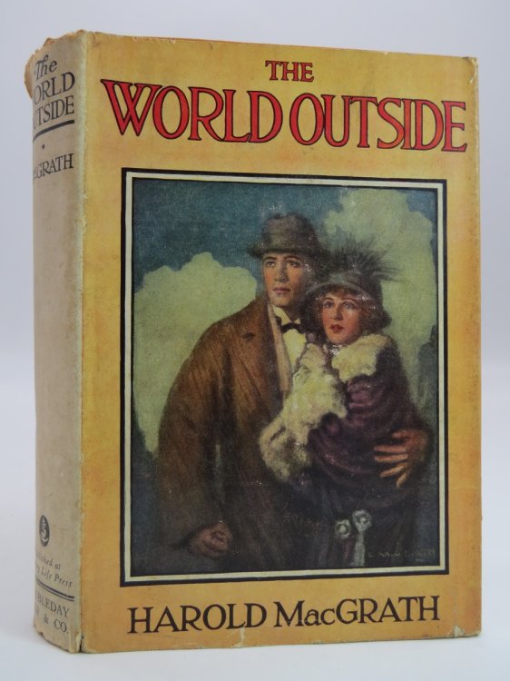 THE WORLD OUTSIDE (CHARLES ALLAN GILBERT ART DECO DUST JACKET) ; (DJ Protected by a Brand New, Clear, Acid-Free Mylar Cover)