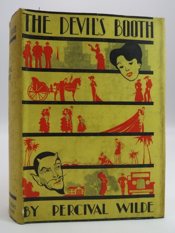 THE DEVIL'S BOOTH (ART DECO DUST JACKET) ; (DJ Protected by a Brand New, Clear, Acid-Free Mylar Cover)
