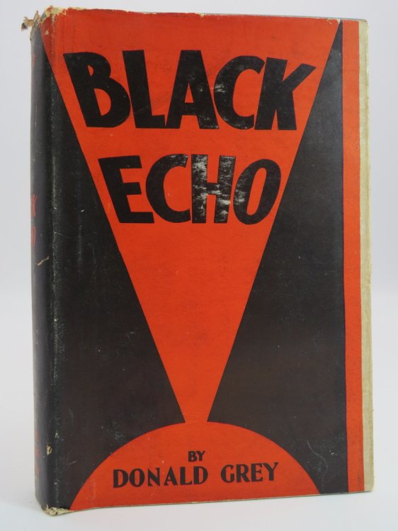 BLACK ECHO (ART DECO DUST JACKET) ; (DJ Protected by a Brand New, Clear, Acid-Free Mylar Cover)