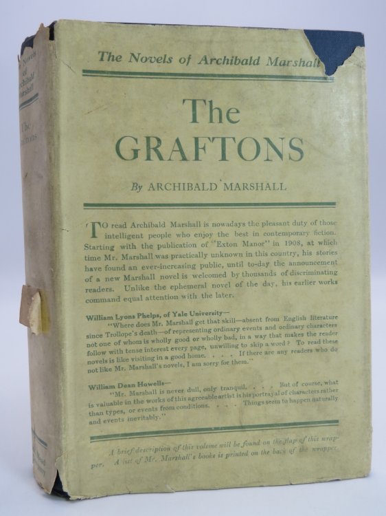 THE GRAFTONS; A Novel. (DJ Protected by a Brand New, Clear, Acid-Free Mylar Cover)