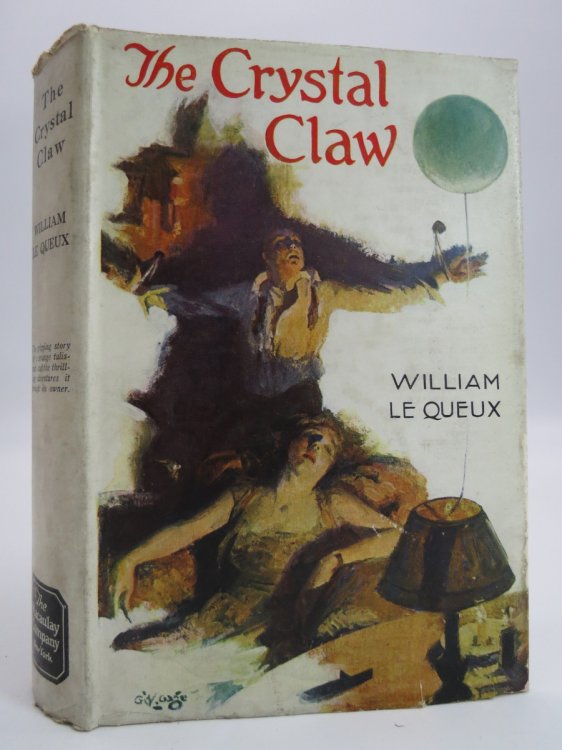 THE CRYSTAL CLAW (ART DECO DUST JACKET) ; (DJ Protected by a Brand New, Clear, Acid-Free Mylar Cover)
