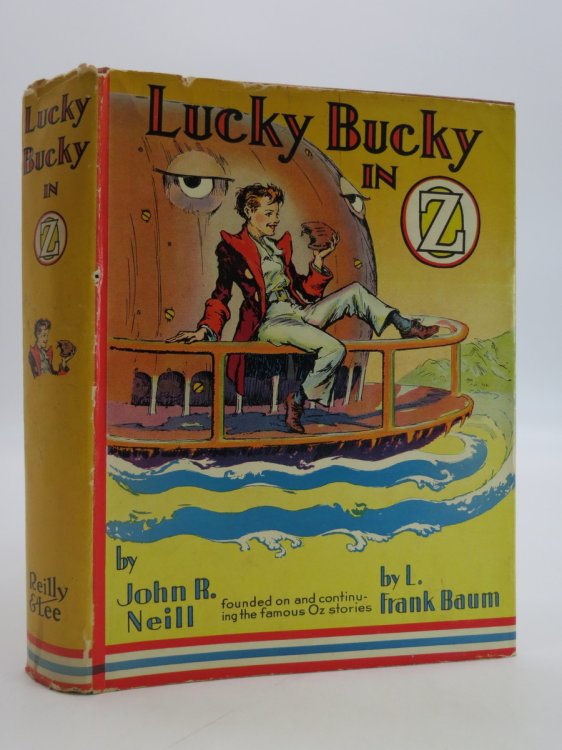 LUCKY BUCKY IN OZ; (DJ Protected by a Brand New, Clear, Acid-Free Mylar Cover)