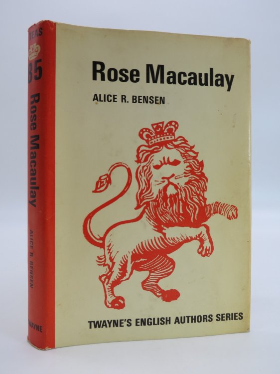 ROSE MACAULAY, (Signed by Author); (DJ Protected by a Brand New, Clear, Acid-Free Mylar Cover)