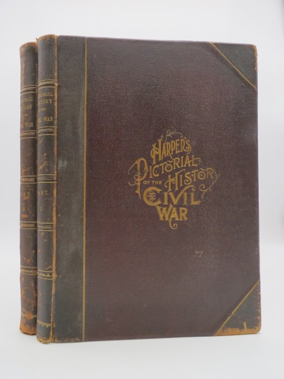 Image for HARPERS PICTORIAL HISTORY OF THE CIVIL WAR (COMPLETE TWO VOLUME LEATHER BOUND SET) HARPERS PICTORIAL HISTORY OF THE CIVIL WAR (COMPLETE TWO VOLUME LEATHER BOUND SET)