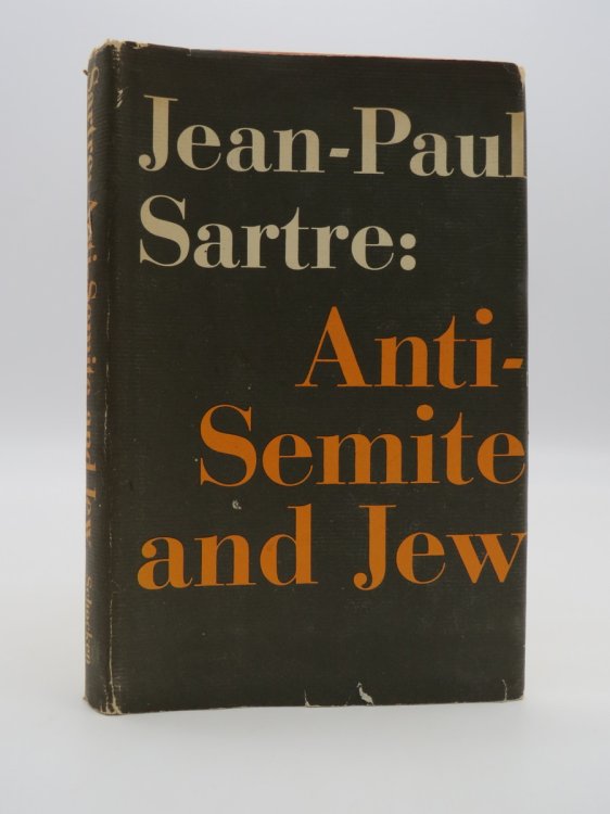 ANTI-SEMITE AND JEW; (DJ Protected by a Brand New, Clear, Acid-Free Mylar Cover)