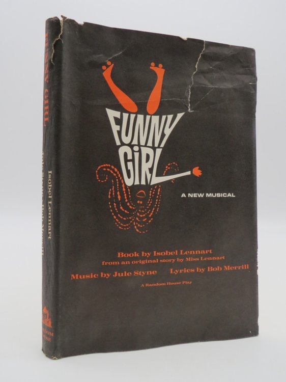 FUNNY GIRL, A NEW MUSICAL. ; (DJ Protected by a Brand New, Clear, Acid-Free Mylar Cover)