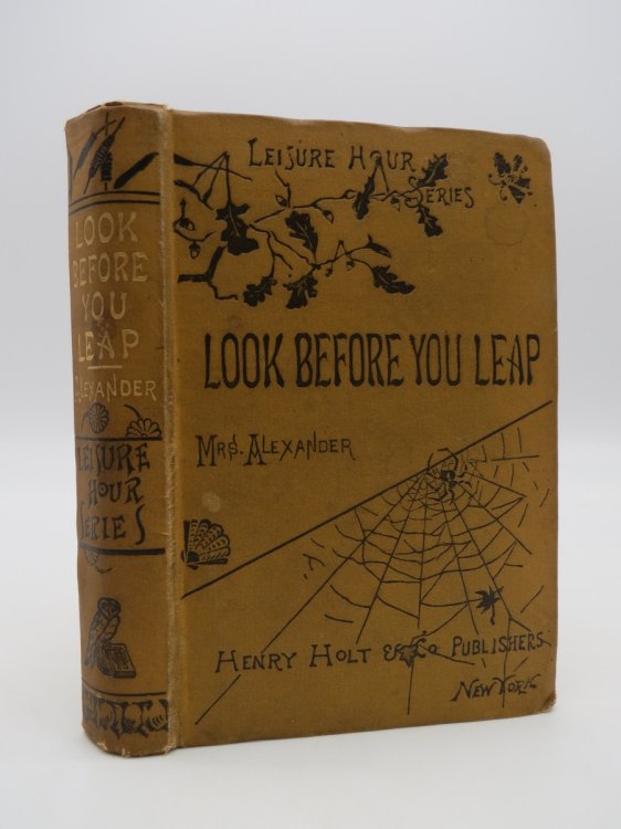 LOOK BEFORE YOU LEAP; A Novel
