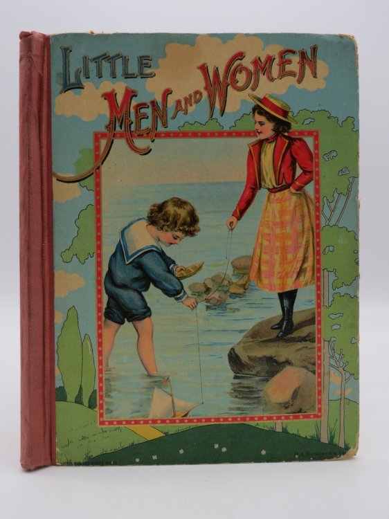 STORIES FOR LITTLE MEN AND WOMEN (ANTIQUE CHROMOLITHOGRAPHIC COVER)