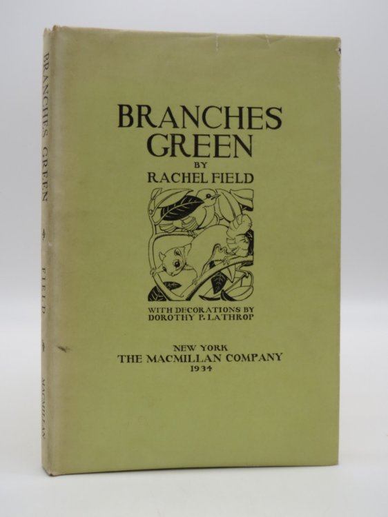 BRANCHES GREEN (SIGNED BY AUTHOR) (DJ Protected by a Brand New, Clear, Acid-Free Mylar Cover)