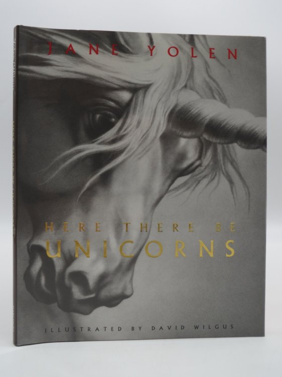 Image for HERE THERE BE UNICORNS; (DJ Protected by a Brand New, Clear, Acid-Free Mylar Cover) HERE THERE BE UNICORNS; (DJ Protected by a Brand New, Clear, Acid-Free Mylar Cover)