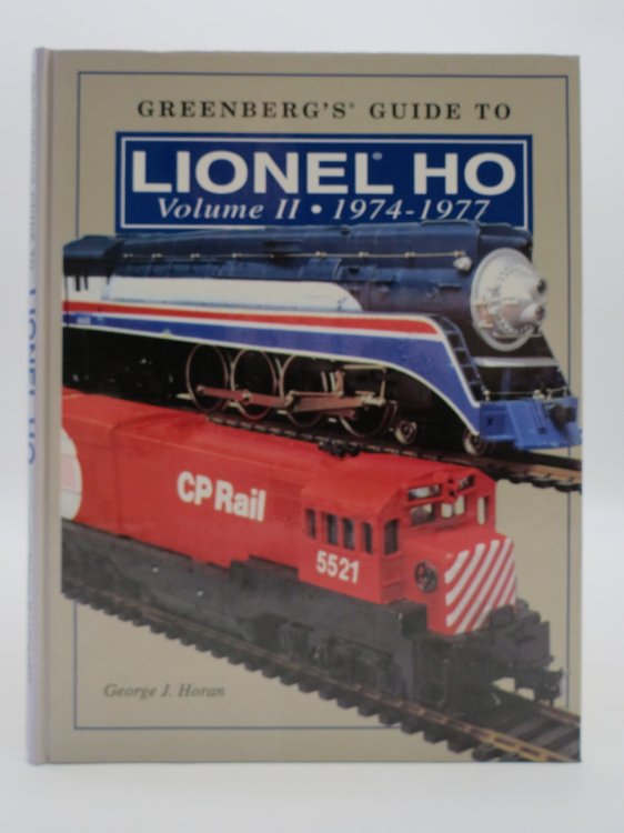Image for GREENBERG'S GUIDE TO LIONEL HO TRAINS, VOL. 2; 1974-1977 GREENBERG'S GUIDE TO LIONEL HO TRAINS, VOL. 2; 1974-1977