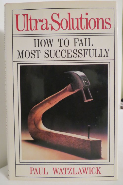 ULTRA-SOLUTIONS; How to Fail Most Successfully (DJ Protected by a Clear, Acid-Free Mylar Cover)
