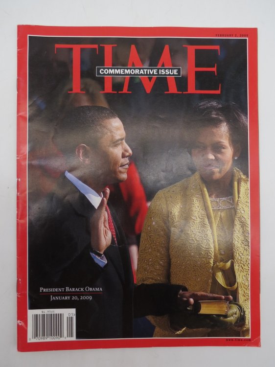 TIME MAGAZINE FEBRUARY 2, 2009 (PRESIDENT BARACK OBAMA-INAUGURATION COMMEMORATIVE ISSUE)