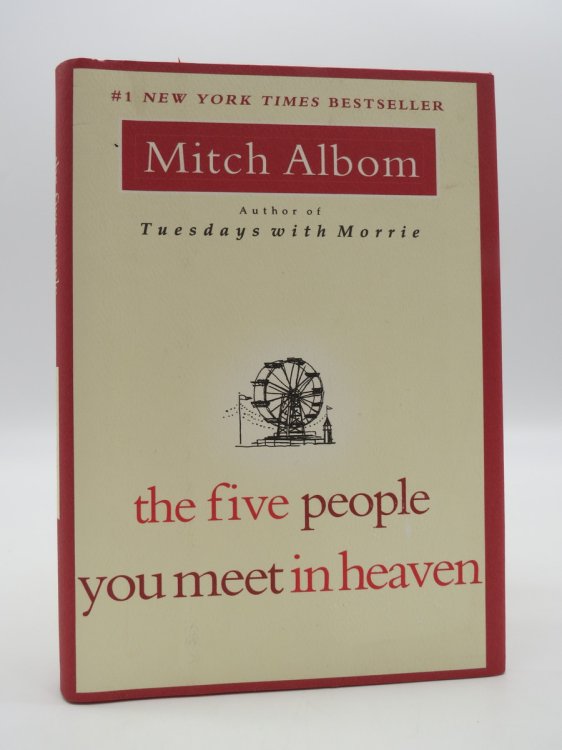 THE FIVE PEOPLE YOU MEET IN HEAVEN; (DJ Protected by a Brand New, Clear, Acid-Free Mylar Cover)