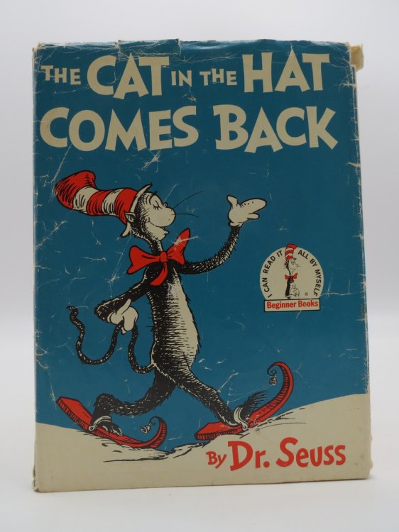 THE CAT IN THE HAT COMES BACK; (DJ protected by a brand new, clear, acid-free mylar cover. )