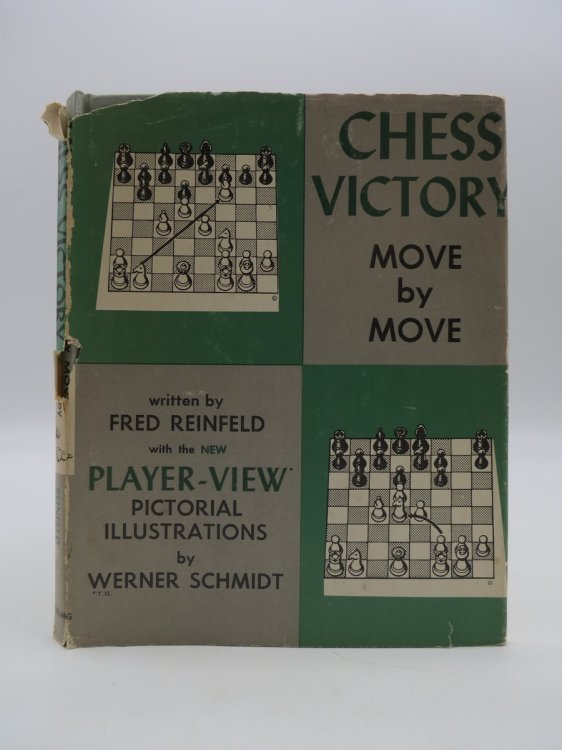 Image for CHESS VICTORY MOVE BY MOVE; (DJ Protected by a Brand New, Clear, Acid-Free Mylar Cover) CHESS VICTORY MOVE BY MOVE; (DJ Protected by a Brand New, Clear, Acid-Free Mylar Cover)