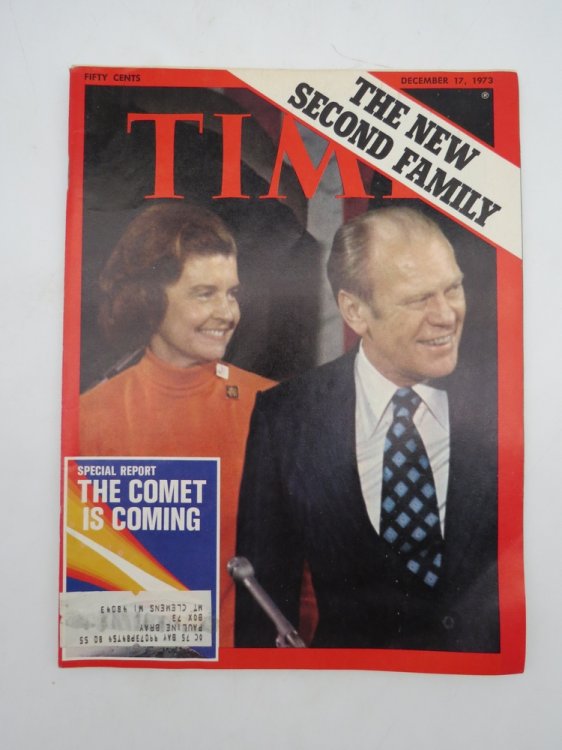 TIME MAGAZINE - DECEMBER 17, 1973 (NEW SECOND FAMILY, GERALD FORD)
