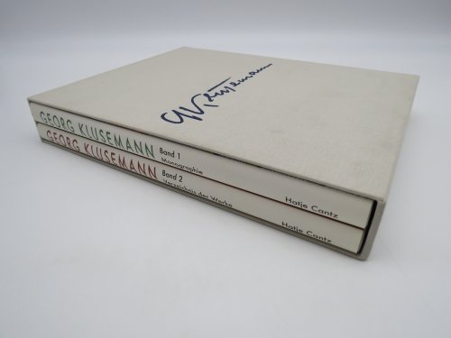 GEORG KLUSEMANN; Band 1: Monographie Und Band 2: Verzeichnis Der Werke (2 Bnde)