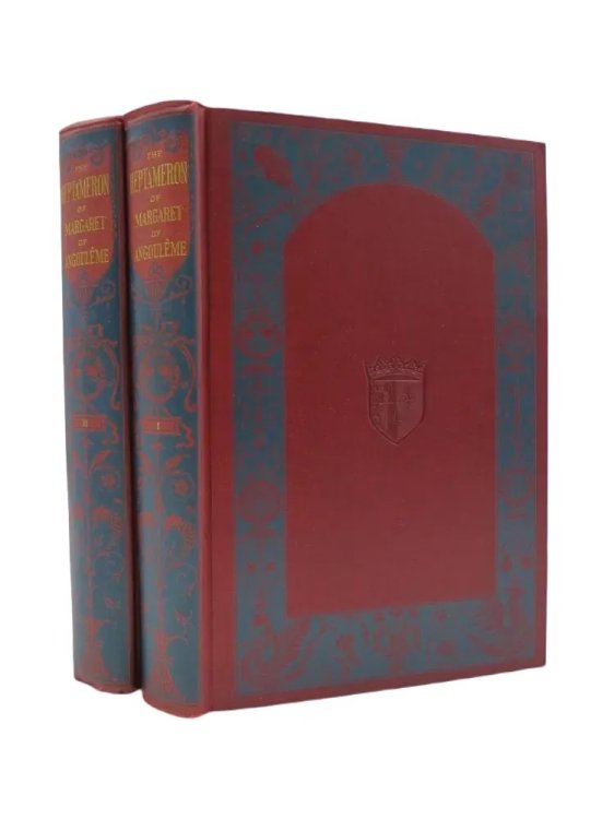 THE HEPTAMERON OF MARGARET OF ANGOULME QUEEN OF NAVARRE. LIMITED EDITION. TWO VOLUMES.; Angouleme Edition.