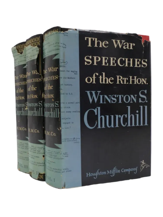 Image for THE WAR SPEECHES OF THE RT HON WINSTON S. CHURCHILL (COMPLETE 3 VOLUME SET) THE WAR SPEECHES OF THE RT HON WINSTON S. CHURCHILL (COMPLETE 3 VOLUME SET)