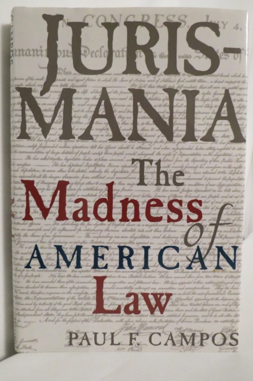 JURISMANIA; (DJ protected by a brand new, clear, acid-free mylar cover)