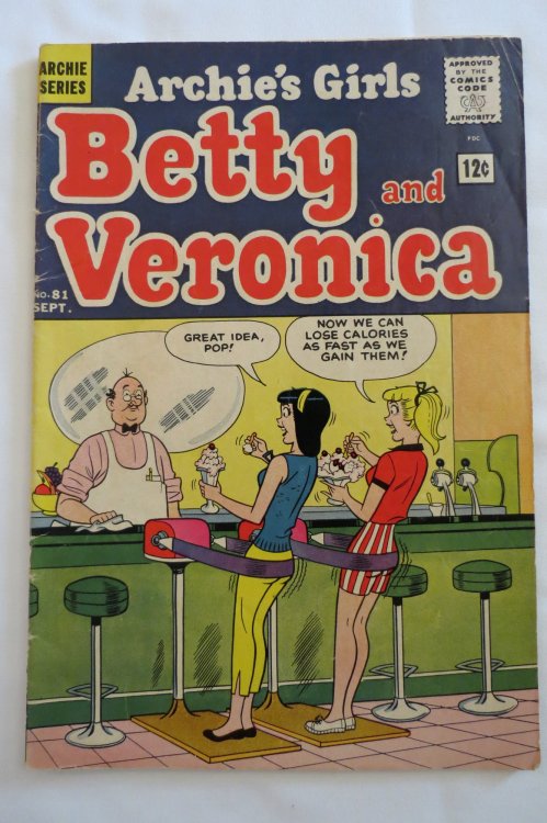 Image for ARCHIE'S GIRLS BETTY AND VERONICA, NO. 81 SEPTEMBER 1962 ARCHIE'S GIRLS BETTY AND VERONICA, NO. 81 SEPTEMBER 1962