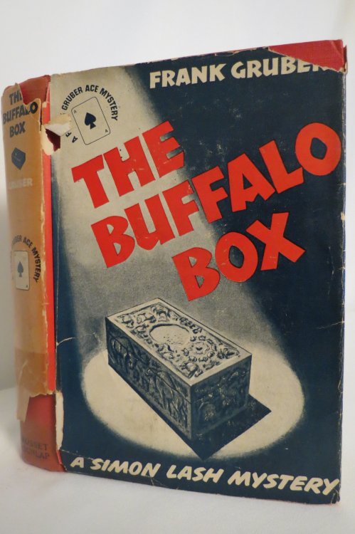 THE BUFFALO BOX; A Simon Lash Mystery (DJ protected by clear, acid-free mylar cover)