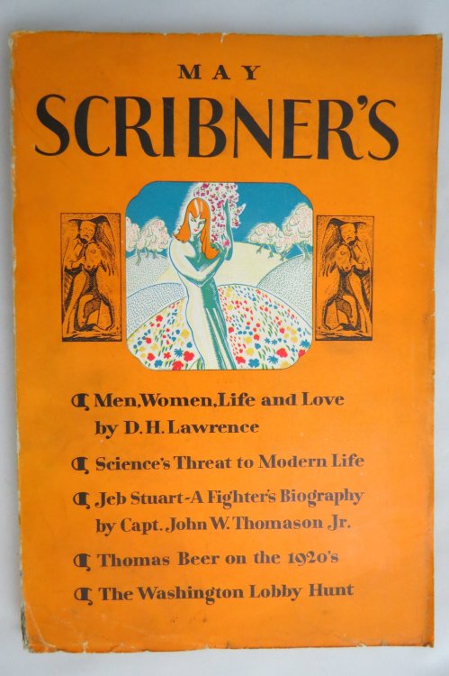 Image for SCRIBNER'S MAGAZINE MAY, 1930 (D. H. LAWRENCE ARTICLE - MEN, WOMEN, LIFE AND LOVE) SCRIBNER'S MAGAZINE MAY, 1930 (D. H. LAWRENCE ARTICLE - MEN, WOMEN, LIFE AND LOVE)