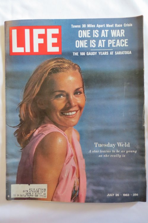 Image for LIFE MAGAZINE - JULY 26, 1963 (TUESDAY WELD COVER) LIFE MAGAZINE - JULY 26, 1963 (TUESDAY WELD COVER)