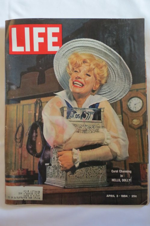 Image for LIFE MAGAZINE, APRIL 3, 1964 (CAROL CHANNING - HELLO DOLLY COVER) LIFE MAGAZINE, APRIL 3, 1964 (CAROL CHANNING - HELLO DOLLY COVER)