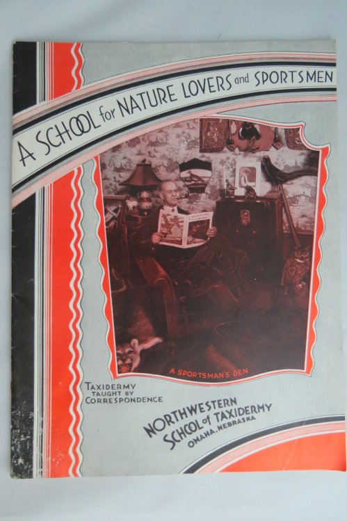A SCHOOL FOR NATURE LOVERS AND SPORTSMEN; Northwestern School of Taxidermy