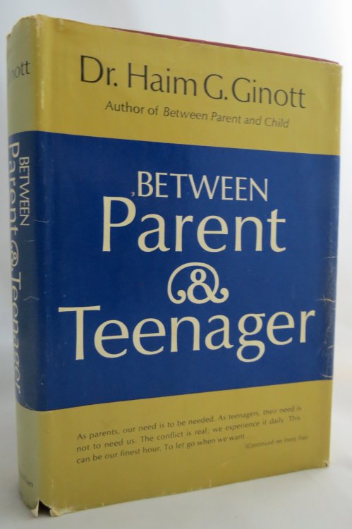 BETWEEN PARENT & TEENAGER; (DJ protected by a brand new, clear, acid-free mylar cover)