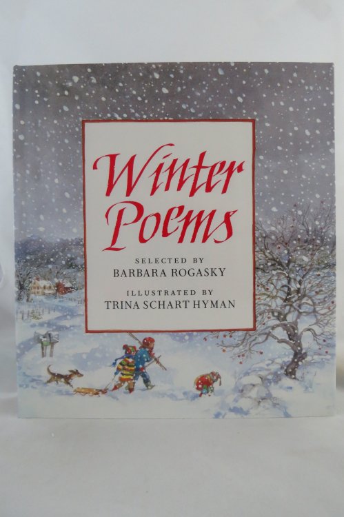 WINTER POEMS; (DJ protected by a brand new, clear, acid-free mylar cover)
