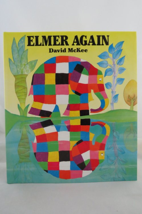 ELMER AGAIN; (DJ protected by a brand new, clear, acid-free mylar cover)