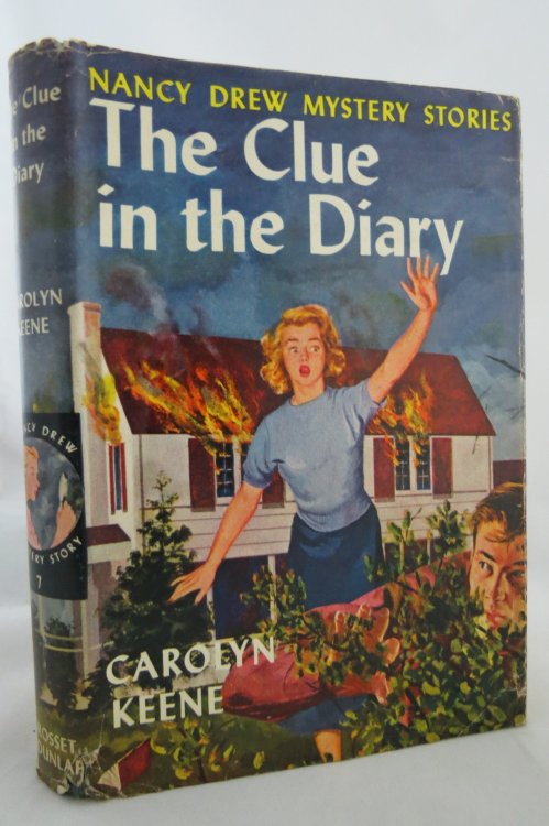 THE CLUE IN THE DIARY (NANCY DREW MYSTERY) ; (DJ Protected by a Brand New, Clear, Acid-Free Mylar Cover)