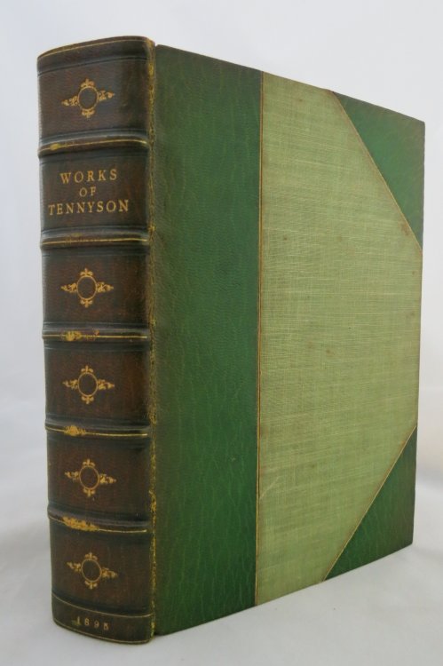 THE WORKS OF ALFRED LORD TENNYSON; Poet Laureate (Leather Bound)