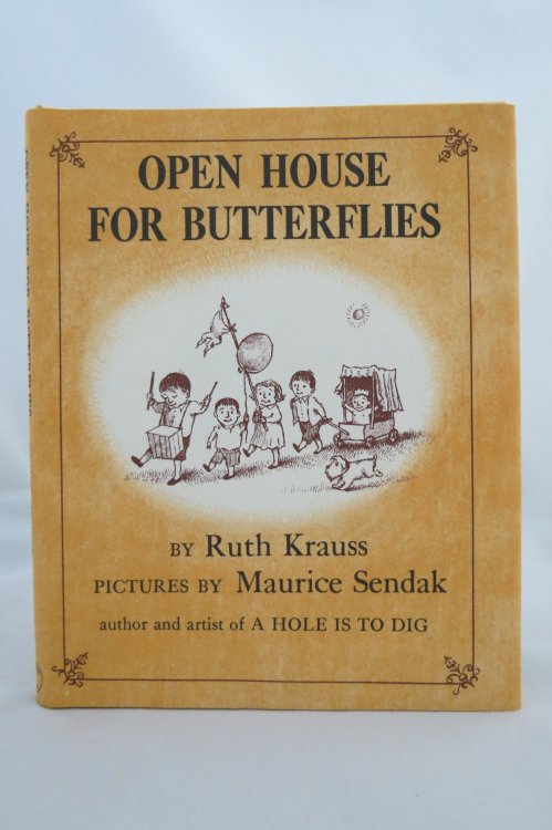 OPEN HOUSE FOR BUTTERFLIES; (DJ protected by a brand new, clear, acid-free mylar cover)