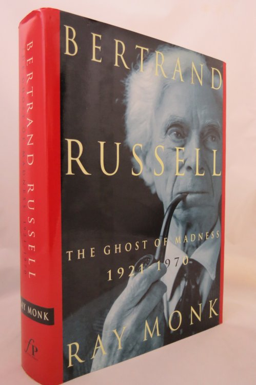 BERTRAND RUSSELL; 1921-1970, the Ghost of Madness (DJ is protected by a clear, acid-free mylar cover)