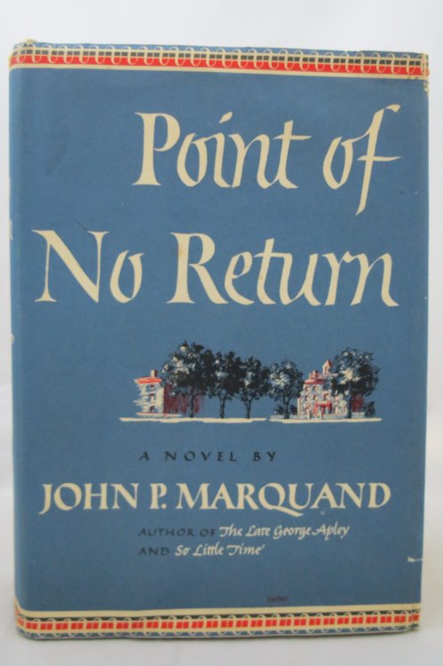 POINT OF NO RETURN; (DJ is protected by a clear, acid-free mylar cover)