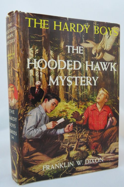 THE HARDY BOYS; The Hooded Hawk Mystery (DJ is protected by a clear, acid-free mylar cover)