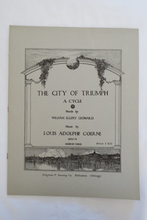 Image for THE CITY OF TRIUMPH: A CYCLE - I. BROWN ANGRY PEOPLE, II. UNCLOUDED STARS, III. AT DAWN HE ROSE (Sheet Music) THE CITY OF TRIUMPH: A CYCLE - I. BROWN ANGRY PEOPLE, II. UNCLOUDED STARS, III. AT DAWN HE ROSE (Sheet Music)