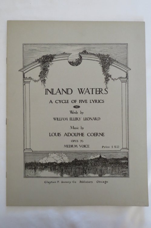 Image for INLAND WATERS: A CYCLE OF FIVE LYRICS - I. IN TWILIGHT, II. THE BELLS ARE RINGING FAR AWAY, III. DRIFTING AT MIDNIGHT, IV. BY LAND AND WATER, V. WILLOW WALK (Sheet Music) INLAND WATERS: A CYCLE OF FIVE LYRICS - I. IN TWILIGHT, II. THE BELLS ARE RINGING FAR AWAY, III. DRIFTING AT MIDNIGHT, IV. BY LAND AND WATER, V. WILLOW WALK (Sheet Music)