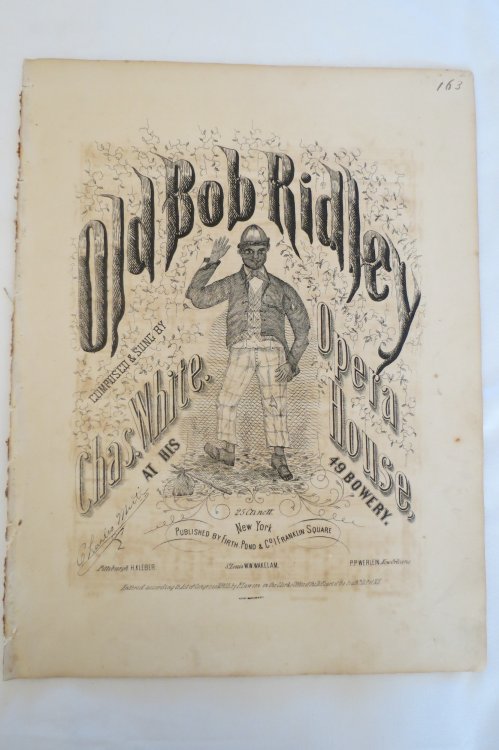 Image for OLD BOB RIDLEY (SHEET MUSIC) (Signed by Charles White) OLD BOB RIDLEY (SHEET MUSIC) (Signed by Charles White)