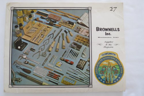 BROWNELLS INC #27 FIREARMS GUN PARTS CATALOG 1974