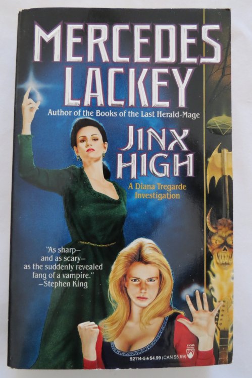 JINX HIGH; A Diana Tregarde Investigation (Signed by Author)