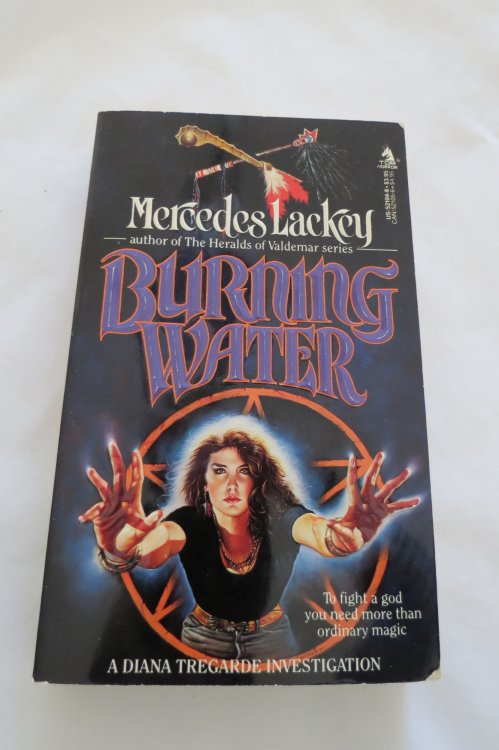 BURNING WATER; (Signed by Author)