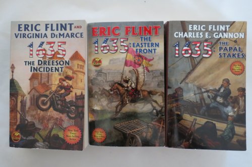 1635 The Dreeson Incident; the Eastern Front; the Papal Stakes (3 Book Set) (Signed by Author)