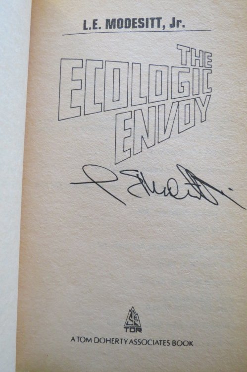 THE ECOLOGIC ENVOY; (Signed by Author)